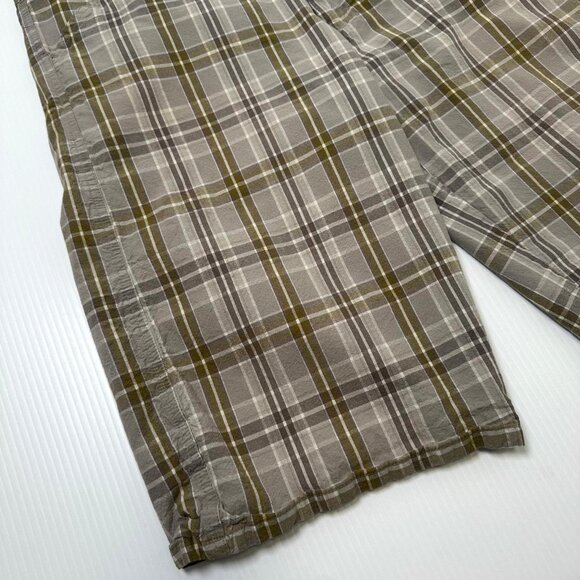 Y2K Avirex Plaid Bermuda Shorts 36 - Picture 5 of 6